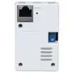 A point to point USB2.0 over UTP balun pair mounted into a wallplate for transmission of USB data between rooms. Installation is made easier via PoE, which only requires a single power source at either the receiver or transmitter end.