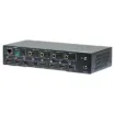 This 4x4 HDMI 2.0 18Gbps Matrix Switcher can switch any of these 4 HDMI 2.0 Sources to four HDMI 2.0 Displays.