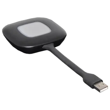 This spare dongle suits A 3455 which is a wireless presentation kit which allows users to share content from their laptops or mobile devices on a large meeting room screen in a very simple way- without cables and additional configuration, just by clicking the button of the USB-button connected to a laptop,or using the app for iPhone or Android.