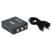 This handy box provides a way to connect older AV devices (such as retro gaming consoles, VCRs & camcorders)  to HDMI inputs and upscales the signal to 1080p @ 60Hz. 720p/1080p selectable.  USB powered.