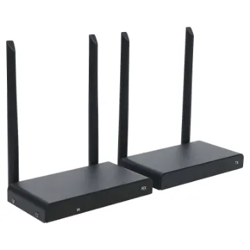 This 4K wireless HDMI extender system supports 4K 60Hz resolutions with super smooth playback and low latency. You can now watch TV in your bedroom, study or any other room without messy cables.