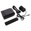 This compact projector offers excellent LED picture quality with 800x480p resolution for screens up to 4m (170”) wide!
