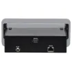 Ideal for use in educational or boardroom environments, this handy converter table box provides connection for AV devices with VGA/3.5mm audio, USB-C, Mini DisplayPort and HDMI connections and outputs to a HDMI equipped projector or display.