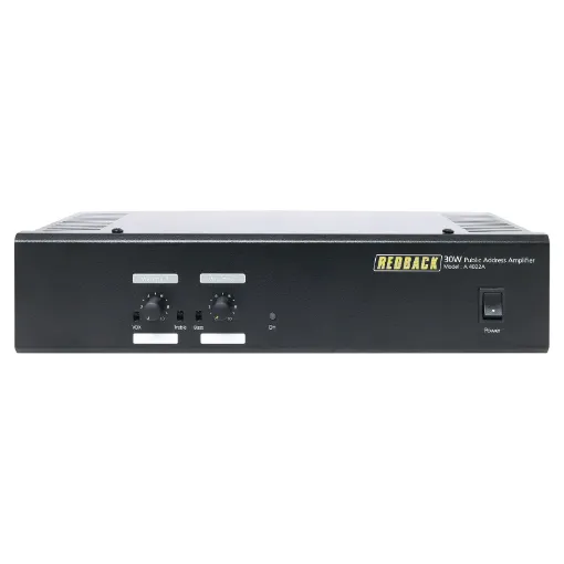 Designed to meet the requirements of small to medium sized professional public address installations, delivering an output power of 30W RMS.