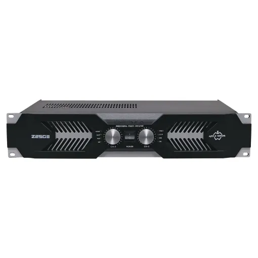The Apple series Biema power amplifiers are a cost effective solution for demanding commercial audio applications. These non-bridgeable models are designed to be used as standard 2 channel or stereo amplifiers. The design incorporates a fan forced cooling sys