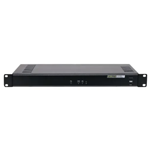 These compact 1RU rack mount ampliers are suitable for both stand alone PA system use, or as zone ampliers in 
larger systems requiring local inputs. All models operate on 240V ac or 24V dc for battery backup operation.