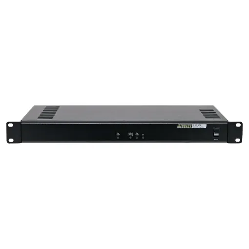 These compact 1RU rack mount amplifiers are suitable for both stand alone PA system use, or as zone amplifiers in larger systems requiring local inputs. All models operate on 240V ac or 24V dc for battery backup operation.
