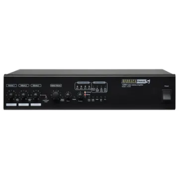 Similar in functionality to the recently released A 4377/A4387 amplifiers with the addition of four 100V line output zones.