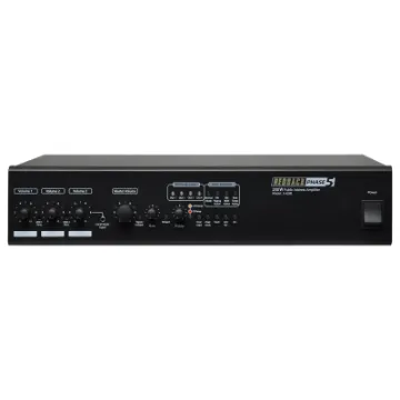 Similar in functionality to the recently released A 4377/A4387 amplifiers with the addition of four 100V line output zones.