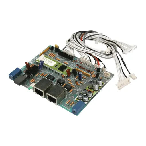 The optional A 4352 control PCB and A 4353 paging console allows remote paging to the 120, 240 and 480W JDM public address amplifiers.
