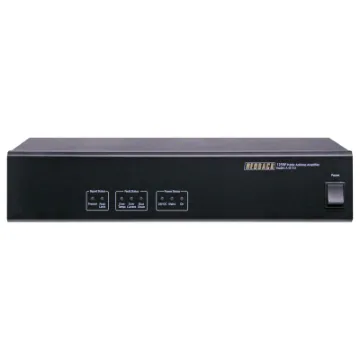This range of booster amplifiers are ideal for installations requiring high power zone amplifiers. Simply choose a power rating according to the wattage required for each zone.