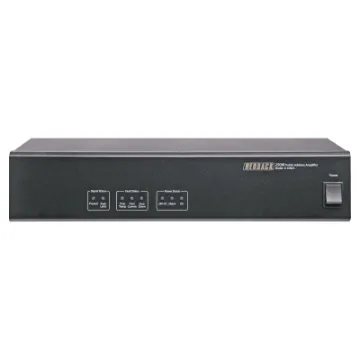 This range of booster amplifiers are ideal for installations requiring high power zone amplifiers. Simply choose a power rating according to the wattage required for each zone.