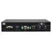 This 250 Watt 3 channel mixer amplifier is specifically designed for applications requiring up to three microphone inputs, without compromising output power and overall performance. The amplifier feature three inputs which can be configured for either microphone or line level operation.