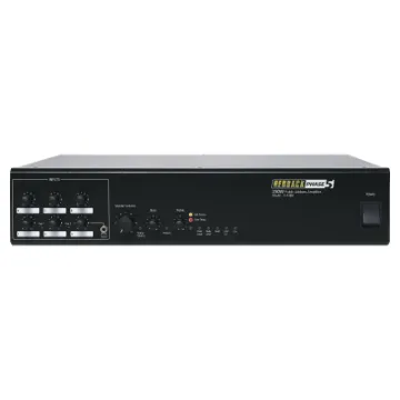 Designed for applications requiring up to six microphone inputs, without compromising output power and overall performance. Each model features inputs which can be configured for either microphone or line level operation.