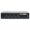 This compact half rack distributor comprises of a single 3 pin balanced XLR input to four 3 pin balanced XLR outputs. Great for splitting a single audio source out to multiple zones without interference between channels.