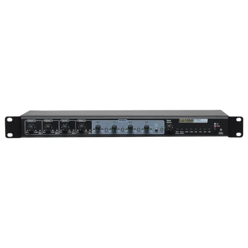 Designed in conjunction with pro-sound contractors, the A 4432 is a stand alone mixer which provides a flexible way to bring multiple audio sources together. It combines many of the best features from our popular mixer and signal processing range into one compact unit.