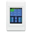The A4495 wall plate allows remote selection of the A4480B zone input audio source and volume level (1 plate required per zone).