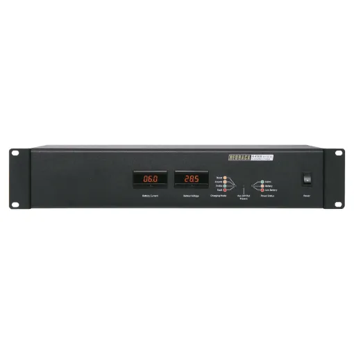 Ideal for PA systems & other applications requiring battery backup. This all new model incorporates a highly efficient, intelligent, multi stage switchmode battery charger ensuring optimum battery charging and performance.