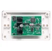 The remote wall plates provide the same functionality as the buttons on the front of the A 4595A. All switches have safety covers to prevent accidental triggering. If a tone is triggered by the main unit or a paging console the corresponding switch on the wall plate will illuminate.