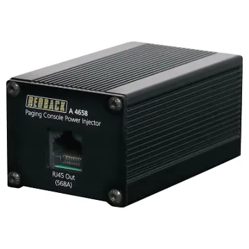 Designed to provide external power injection to the new A 4660 Redback Paging Console.