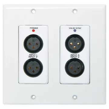 Dante Interface 4 x Mic/Line Inputs, 2 x Line Outputs