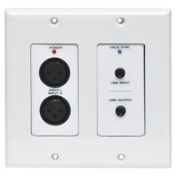 Dante Interface 4 x Mic/Line Inputs, 4 x Outputs