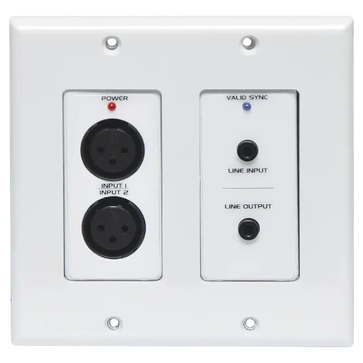 Dante Interface 4 x Mic/Line Inputs, 4 x Outputs