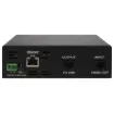 Interfaces 1 input and 1 output CSP UTP wallplates with Dante&reg systems.