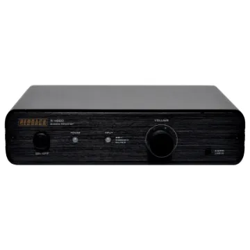 A compact bluetooth stereo amplifier for home and commercial sound systems. Features a high spec Class-D 2x50W RMS amplifier and optical input for connection to digital audio sources. Pairs well with the A4861 200W subwoofer amplifer.