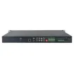 The zone encoder is a 19" rack mount audio encoder which works in conjunction with the Merlaud A4868 touchscreen paging console.