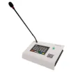 This paging controller is the heart of the system where all commands are initiated. It provides zone PA selection, multi-zone recall, background music (BGM) selection and do not disturb settings.