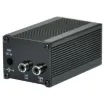 This compact module is designed to go inline with an audio input source like CD/Blu-Ray etc to the input of a mixer or amplifier. It maintains a constant level to the mixer/amp regardless of the amplitude of the input signal.