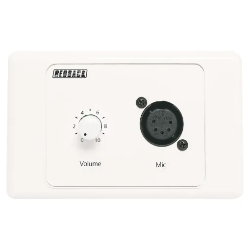 This handy interface wallplate allows balanced signals to be transmitted over long distances using economical UTP data cabling.