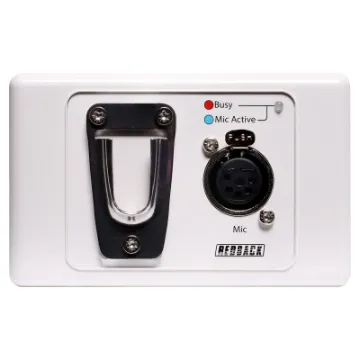 Designed for systems that use a large number of Redback C0325/6 mics such as supermarkets and hardware stores. This design is very unique in that it allows you to install unlimited PTT mics on a single circuit, but only allow one mic at a time to operate.