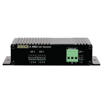 Designed for systems that use a large number of Redback C0325/6 mics such as supermarkets and hardware stores. This design is very unique in that it allows you to install unlimited PTT mics on a single circuit, but only allow one mic at a time to operate.