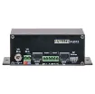 This relay hub consists of 2 high current (16A) relays with isolated sets of voltage free contacts that close on operation. The relay hub can be used in three ways.