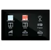 This universal 7" touchscreen wallplate is the perfect control system for commercial and domestic automation. Its stylish low profile design lends itself to installation in new modern homes, classrooms, lecture theatres or corporate boardrooms.