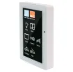 This universal touchscreen wallplate is the perfect control system for commercial and domestic automation. Its stylish low profile design lends itself to installation in new modern homes, classrooms, lecture theatres or corporate boardrooms.