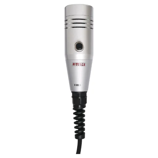 This incredibly sturdy all metal microphone is built to survive the rigours of supermarkets & fast food restaurants.