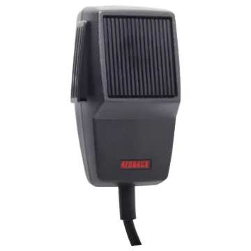 Low impedance, 500 Ohm, omni-directional, dynamic microphone with curly cord (including switch pair).  Suitable for CB's, radio transceivers etc.  Supplied complete with mounting clip.Tailored frequency response 300Hz- 8KHz (C 0334), 300Hz - 6kHz (C 0335)
