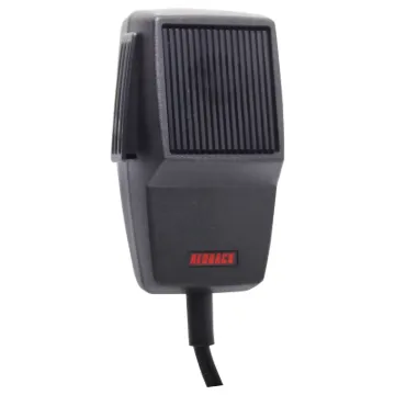 Low impedance, 500 Ohm, omni-directional, dynamic microphone with curly cord 2m (including switch pair).  Suitable for CB''''s, radio transceivers etc.  Supplied complete with mounting clip.Tailored frequency response 300Hz- 8KHz