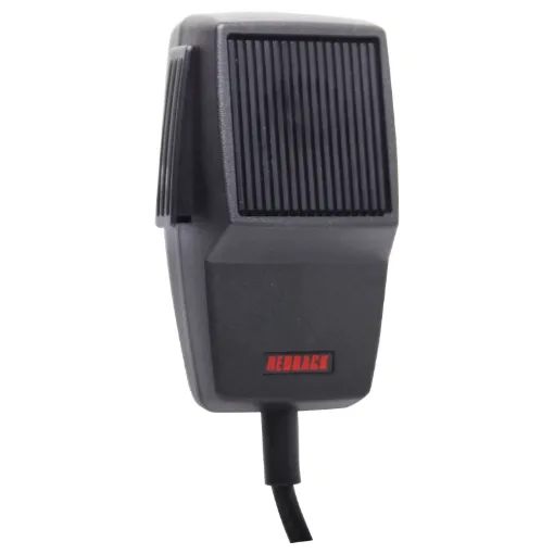 Low impedance, 500 Ohm, omni-directional, dynamic microphone with curly cord 2m (including switch pair).  Suitable for CB''''s, radio transceivers etc.  Supplied complete with mounting clip.Tailored frequency response 300Hz- 8KHz