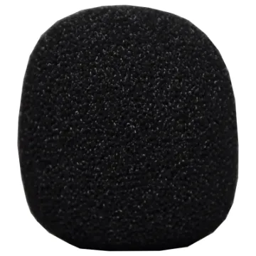 Used to negate breath noise and eliminate wind or breath "pop".
This windsock is designed specifically to suit our lapel microphone and is sold as both a spare part and as a generic unit.