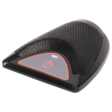 This boundary microphone is designed to be surface mounted and is fitted with a high sensitivity electret insert. The sturdy diecast case and steel grille offers robust protection, while the rubber base plate minimises vibration pickup. A front panel on/o
