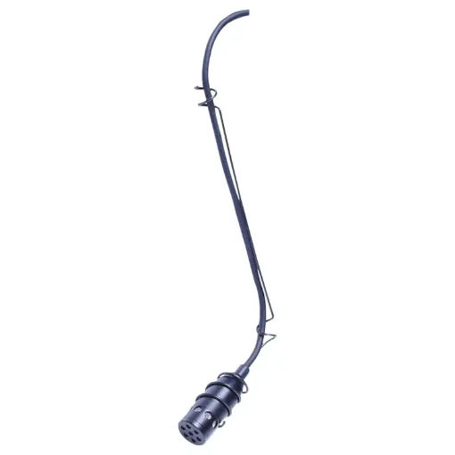 This cardioid microphone is designed to be mounted from ceilings in installations such as churches where greater noise isolation is required. Low profile design and flexible cable hanger  provide for diverse mounting options  and minimum visibility. Phant