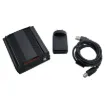 A compact single channel phantom power supply with 3 pin XLR female balanced input and 3 pin XLR male balanced 48V output. 
Includes power supply. 
Size: 88W x 47H x 92Dmm