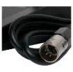 This desk microphone has a tapered low frequency response for articulate speech reproduction and enhanced clarity.  Fitted with a 2 metre lead and terminated with 5 pin XLR connector. Includes a PTT mute switching pair.