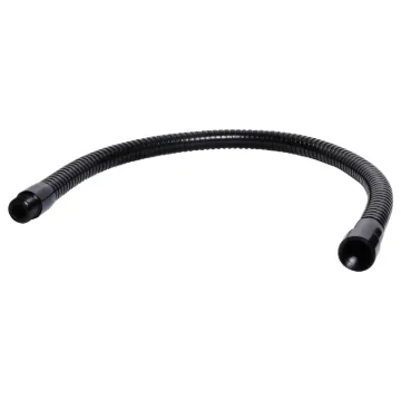 Microphone gooseneck incorporating 5/8&quot thread male to female. Matching bench mount bases C 0420/21. 300mm Black.