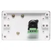 This 3 Pin XLR wall plate are fitted with a clip for holding. fist type CB microphones.