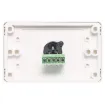5pin XLR microphone connector mounted horizontally on a dual face wall plate. &quotOne-Shot&quot versions with screw terminal connections for quick and easy connection on site.